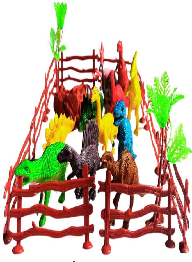 Mallexo PVC Quality Dinosaur Animals Set for Kids Play Safely Toys 12PCs Mixed Dino Egg Jungle Farm Animal Figure Set for Girls and Boys Mid Size Birthday Return Gifts Safari Animal (Dinosaur 12) - Image 4